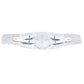 Adjustable gray back support belt with ergonomic design, premium homeware from clarioy