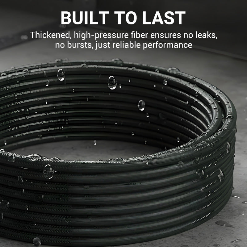⏳🔥LIMITED-TIME 50% OFF! ⏰💧 Triple-layer Burst-proof Hose – PVC & stainless steel. Universal connector, easy install. Perfect for heavy-duty cleaning! 🚿🔧
