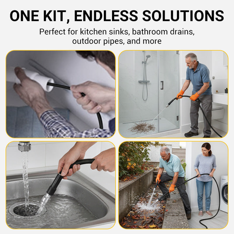 ⏳🔥LIMITED-TIME 50% OFF! ⏰💧 Triple-layer Burst-proof Hose – PVC & stainless steel. Universal connector, easy install. Perfect for heavy-duty cleaning! 🚿🔧