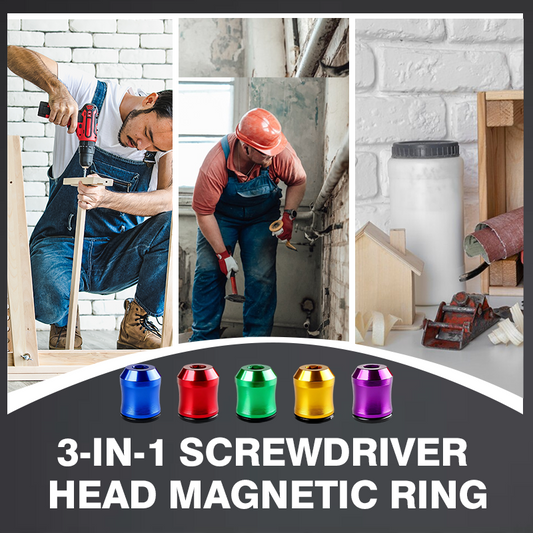 Christmas Flash Sale: Buy 2 Get 2 Free🎁3-in-1 Screwdriver Head Magnetic Ring
