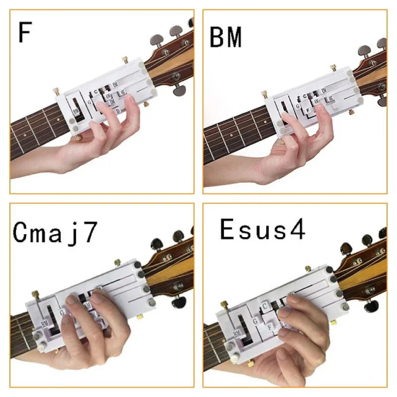 ✨ Guitar One-Button Chord Assistant – Instant Chords, Beginner-Friendly & Portable (Effortless Guitar Playing For Every Level!)