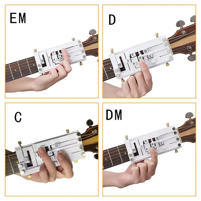 ✨ Guitar One-Button Chord Assistant – Instant Chords, Beginner-Friendly & Portable (Effortless Guitar Playing For Every Level!)