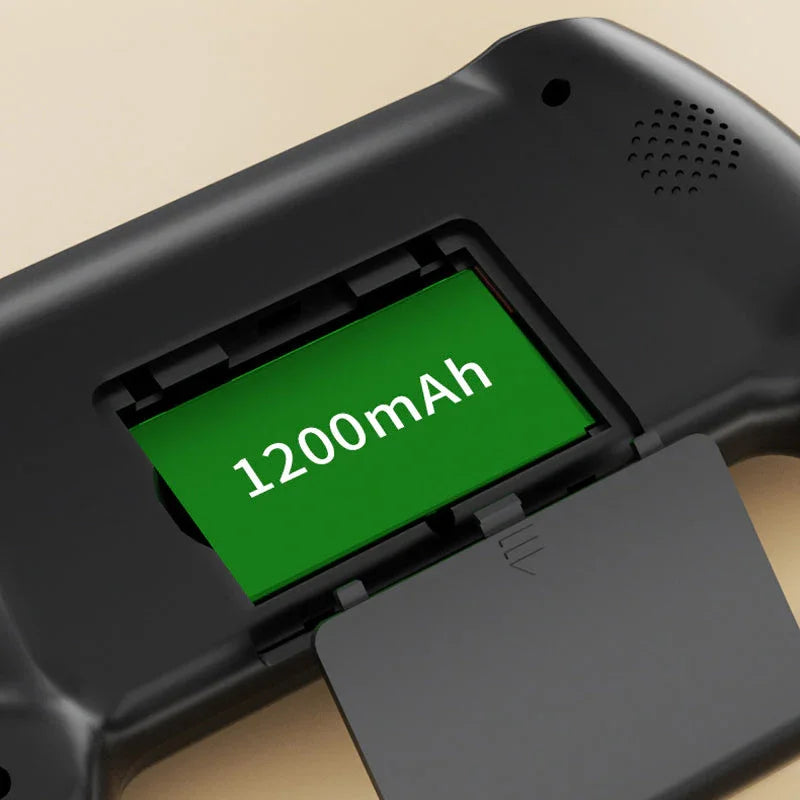 Close-up of 1200mAh battery in black electronic device, clarioy premium electronics