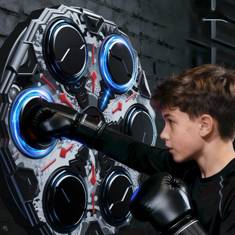 🥊 50% Off Today ✨ Interactive Smart Music Boxing Machine — Bluetooth & 3 Speed Modes 🎵