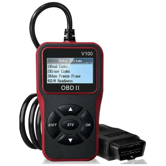 OBD II automotive diagnostic tool scanner with screen and cable, premium auto tool from clarioy