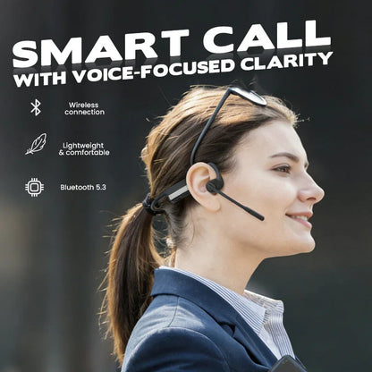 🎁Hot Sale Promotion 58% OFF🔥 Open Air Conduction Wireless Bluetooth Headset with Microphone