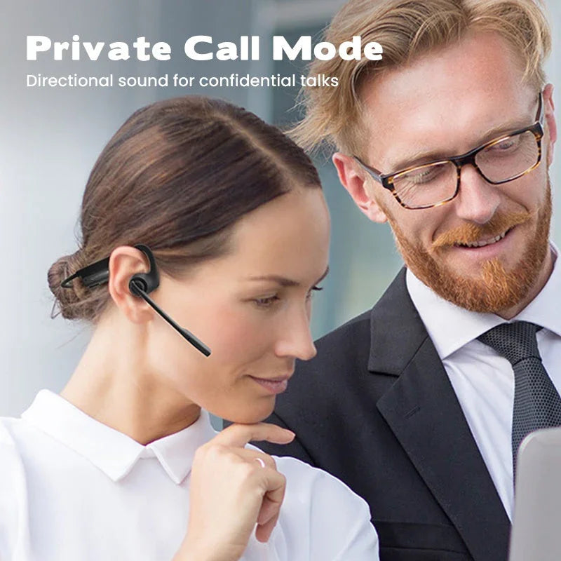 🎁Hot Sale Promotion 58% OFF🔥 Open Air Conduction Wireless Bluetooth Headset with Microphone