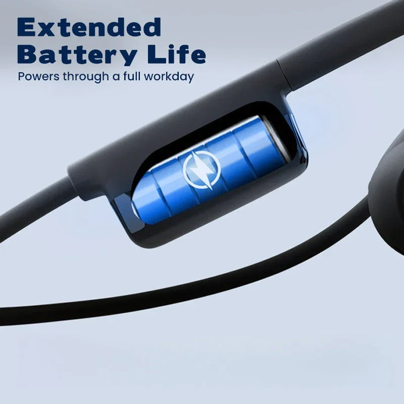 🎁Hot Sale Promotion 58% OFF🔥 Open Air Conduction Wireless Bluetooth Headset with Microphone