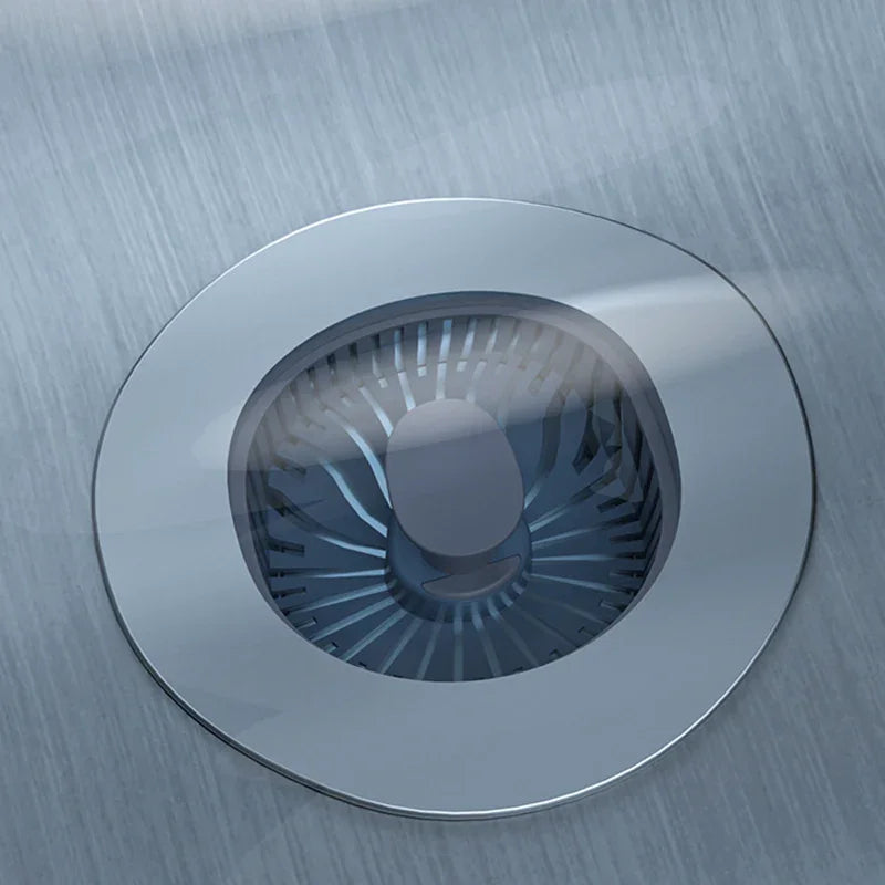 Stainless steel sink drain strainer with modern design from clarioy homeware collection
