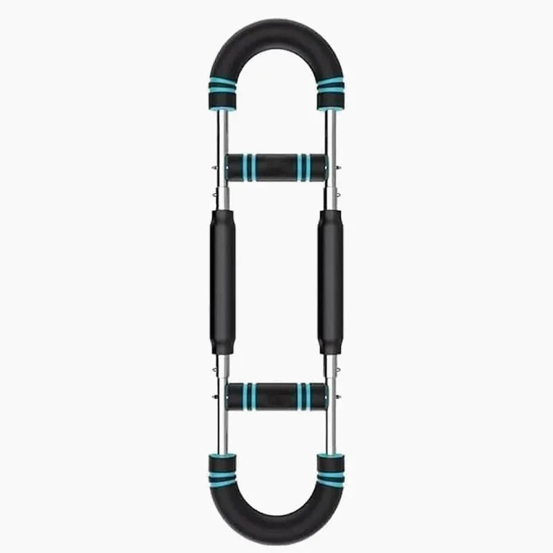 Adjustable black and silver auto tool with foam grips and blue accents, clarioy homeware