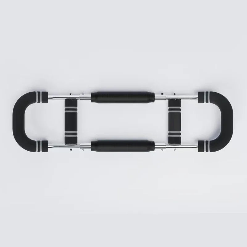 Sturdy metal pull-up bar with foam grips, home fitness tool available at clarioy.