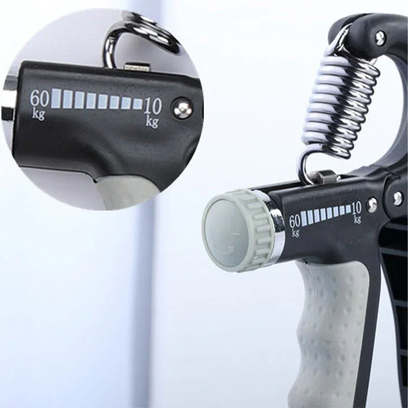 💪 50% OFF NOW ! ✨ Adjustable Counting Hand Grip Strength Trainer – 5 Resistance Levels, LCD Counter & Portable Design 🔋