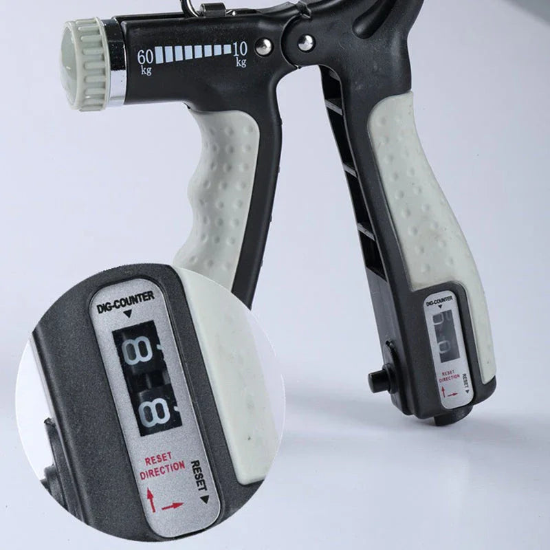 💪 50% OFF NOW ! ✨ Adjustable Counting Hand Grip Strength Trainer – 5 Resistance Levels, LCD Counter & Portable Design 🔋