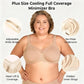 ⏰LAST DAY 64% OFF 💐Women's Elegant Sheer Full Coverage Plus Size Bra, Breathable Mesh Large Size Lingerie, Support Comfort Everyday Bra