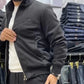 Men's Casual Jacket & Pants Two-Piece Set