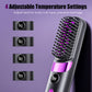 🥳2026 HOT SALE🥳💞50K+ SOLD!💇‍♀️🛡️ 50% OFF! 3‑in‑1 Cordless Hair Straightening Brush – Straighten, curl & detangle with 4 heat settings. Wider teeth prevent burns – safe for daily styling! ✨🌿