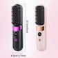 🥳2026 HOT SALE🥳💞50K+ SOLD!💇‍♀️🛡️ 50% OFF! 3‑in‑1 Cordless Hair Straightening Brush – Straighten, curl & detangle with 4 heat settings. Wider teeth prevent burns – safe for daily styling! ✨🌿