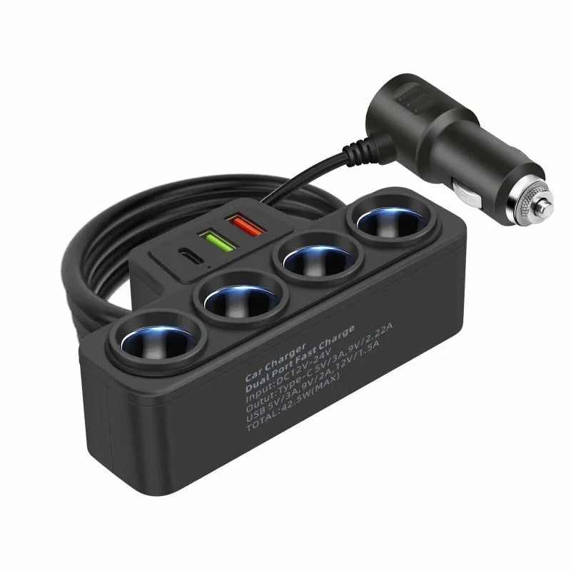 Hot Sale 🔥 Deals-7-in-1 Cigarette Lighter Adapter
