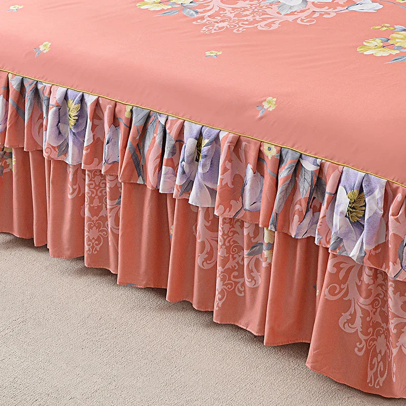 ⏳Time-Limited Special⏰3-Piece Ruffled Bed Skirt Set🛏️