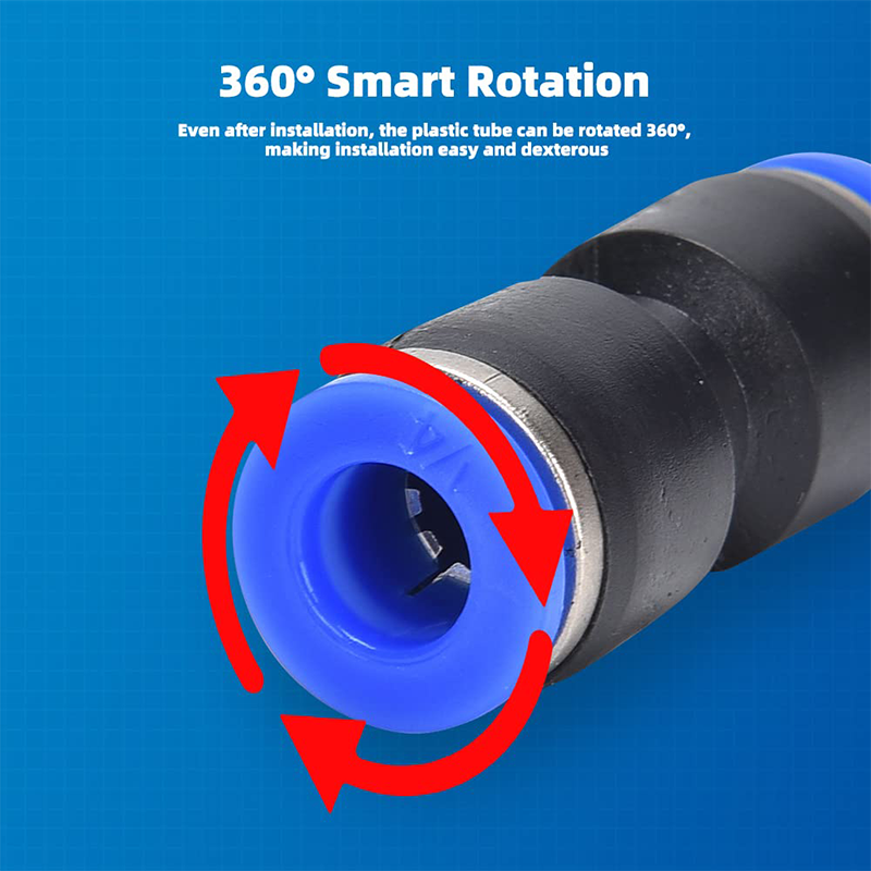 1/4 Inch Pneumatic Push-to-Connect Air Hose Fittings Kit ⚡🔧