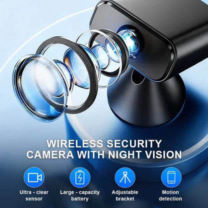 Wireless Security Camera With Night Vision