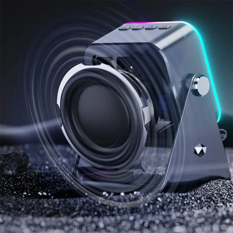 🔥Limited 50% discount!🔥 5-in-1 wireless Bluetooth speaker with induction function and adjustable cell phone holder