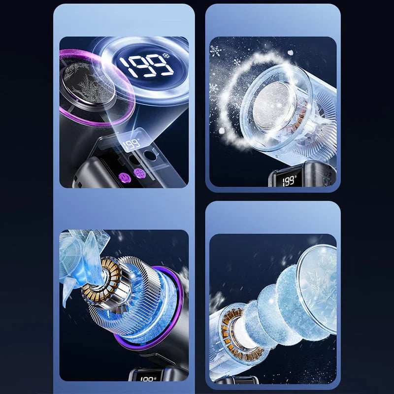 Portable Handheld & Foldable Silent Cooling Fan