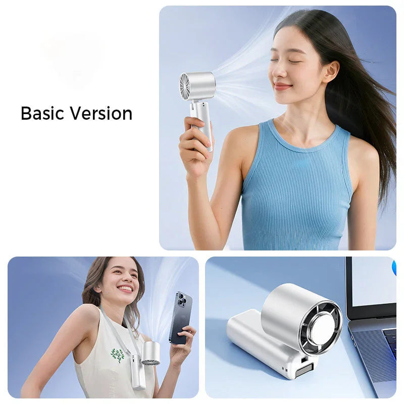 Portable Handheld & Foldable Silent Cooling Fan