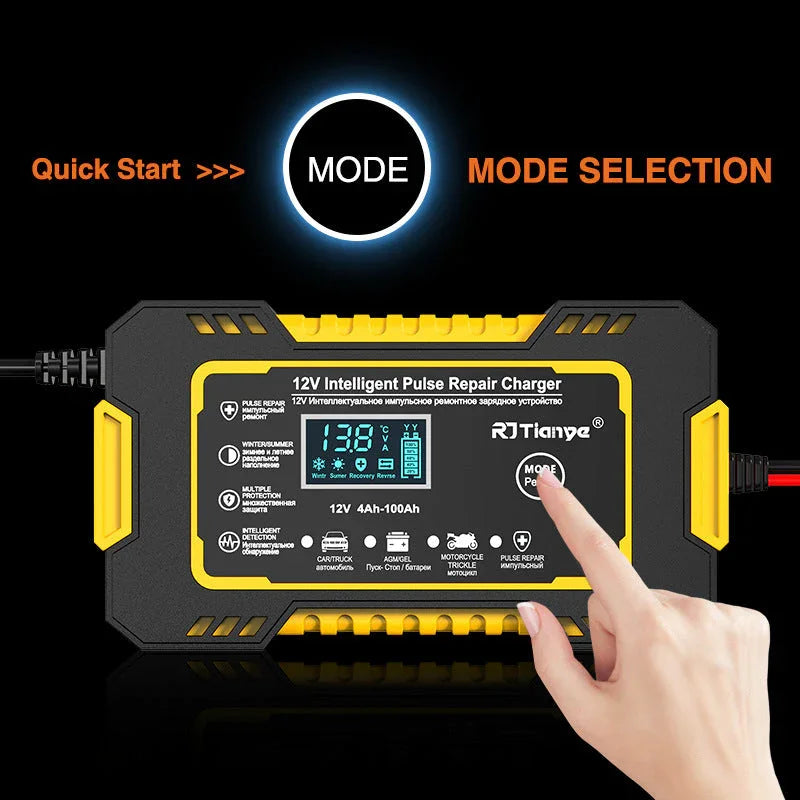 Smart Charger For Vehicle Batteries🔋