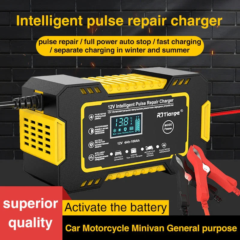 Smart Charger For Vehicle Batteries🔋