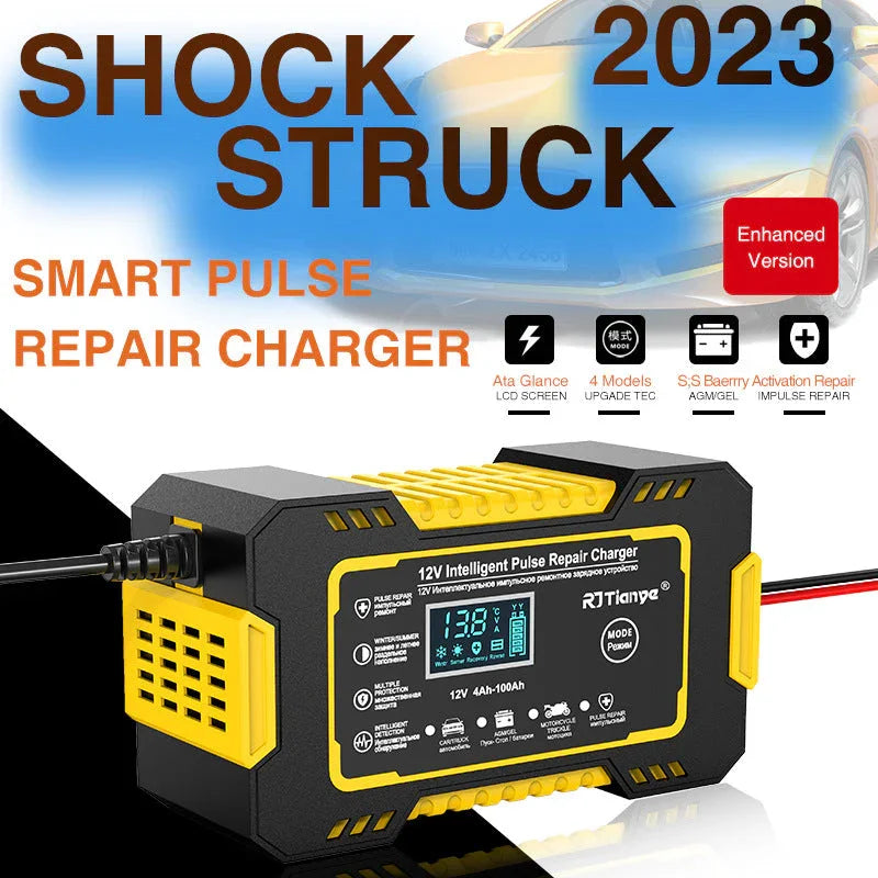 Smart Charger For Vehicle Batteries🔋