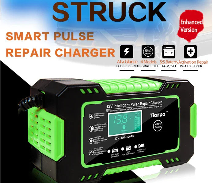 Smart Charger For Vehicle Batteries🔋