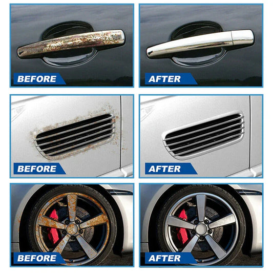🥳2026 HOT SALE🥳💞50K+ SOLD!💥⚠️ 50% Off! Car Rust Remover Spray – Dissolves Iron & Rust Instantly! Stop corrosion, protect your paint & brakes. Safe, easy spray-on. 🔧🚗