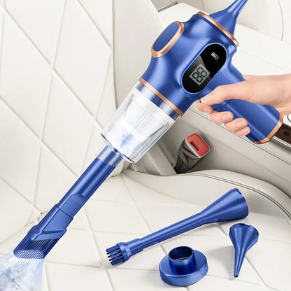 🚗 60% OFF NOW! ✨ 4 in 1 High Power Cordless Car Vacuum Cleaner – Strong Suction, Long Battery Life & Versatile Attachments 🍃