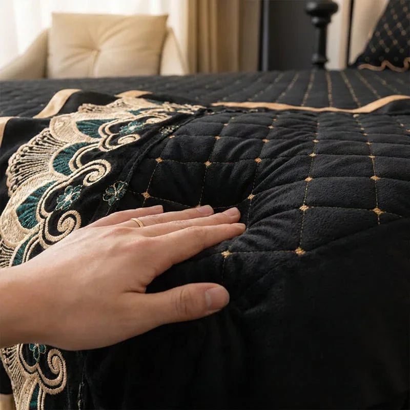 🛏️2026 New Arrivals - 40% Off!🌸Ruffled Bed Sheet Skirt / Pillowcases