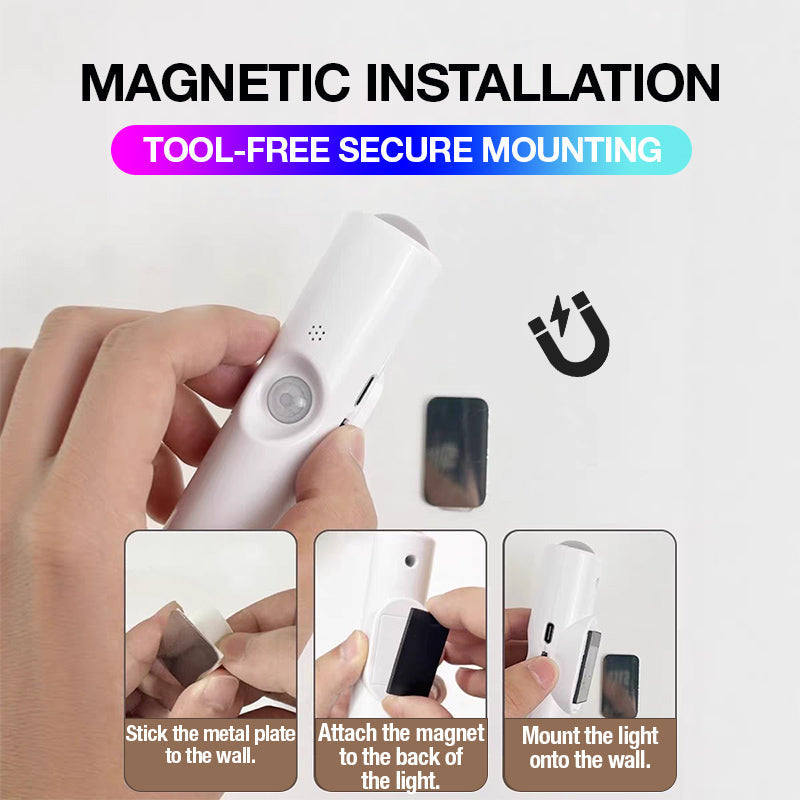⏳Time-Limited Special⏰RGB Magnetic Ambient Lamp – Dimmable Colors, Strong Magnet 🎨🧲