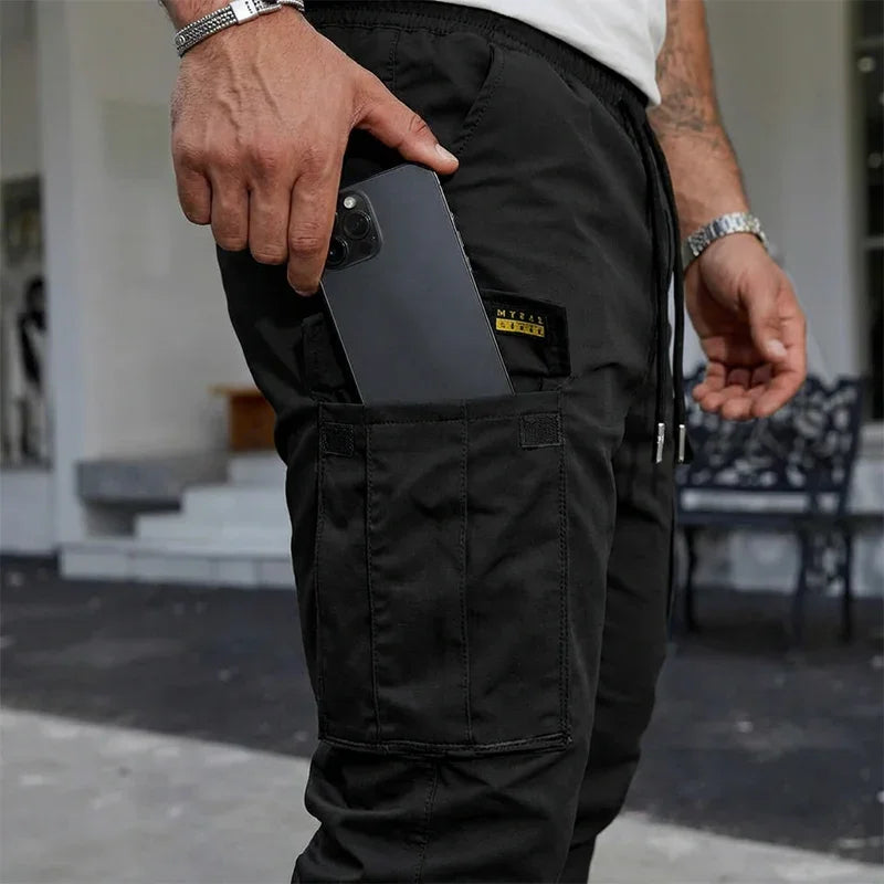 👖50% OFF🏃 Workwear Sweatpants | Drawstring waist · Durable polyester · Tapered legs · Multiple pockets