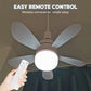 💡 50% OFF NOW! 🌬️ 2-in-1 Remote-Controlled Ceiling Fan with LED Light – Energy-Efficient, Quiet Motor & Perfect for Home Comfort 🏠