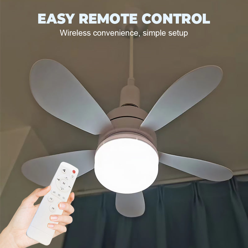 💡 50% OFF NOW! 🌬️ 2-in-1 Remote-Controlled Ceiling Fan with LED Light – Energy-Efficient, Quiet Motor & Perfect for Home Comfort 🏠