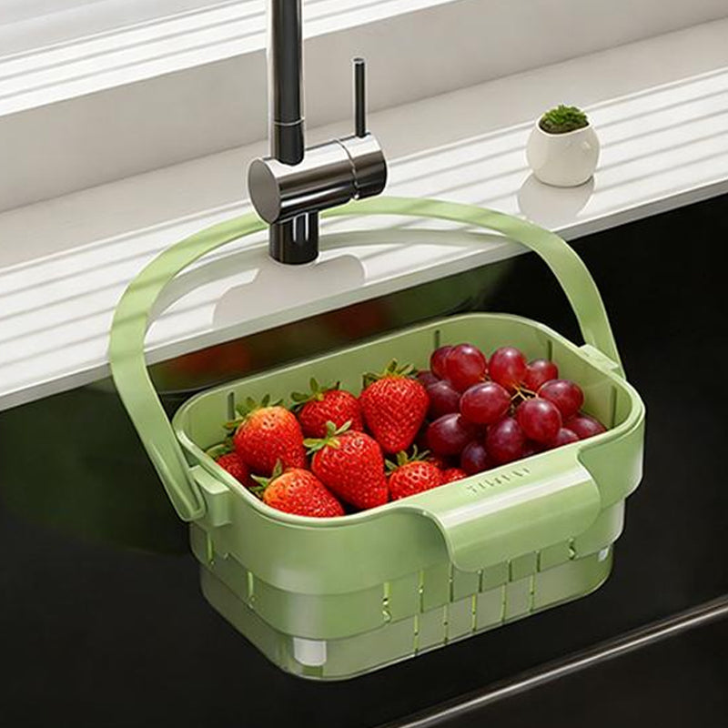 📢📢50% OFF !! ⏰Collapsible Faucet-Hanging Sink Strainer Basket