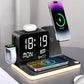 🥳2026 HOT SALE🥳7-in-1 Fast-Charging Wireless Charging Station With Clock