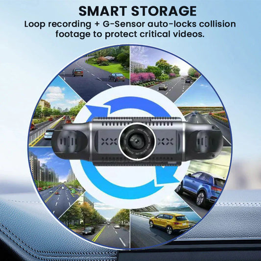 🚗 LIMITED-TIME 50% OFF! ✨ 360° Eagle Eye Parking Camera – 1080P, 4-Way Display, WiFi 📹