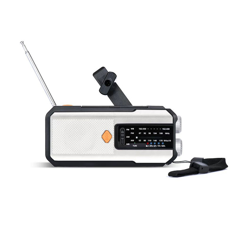 🔥Solar Hand-Crank Emergency Weather Radio