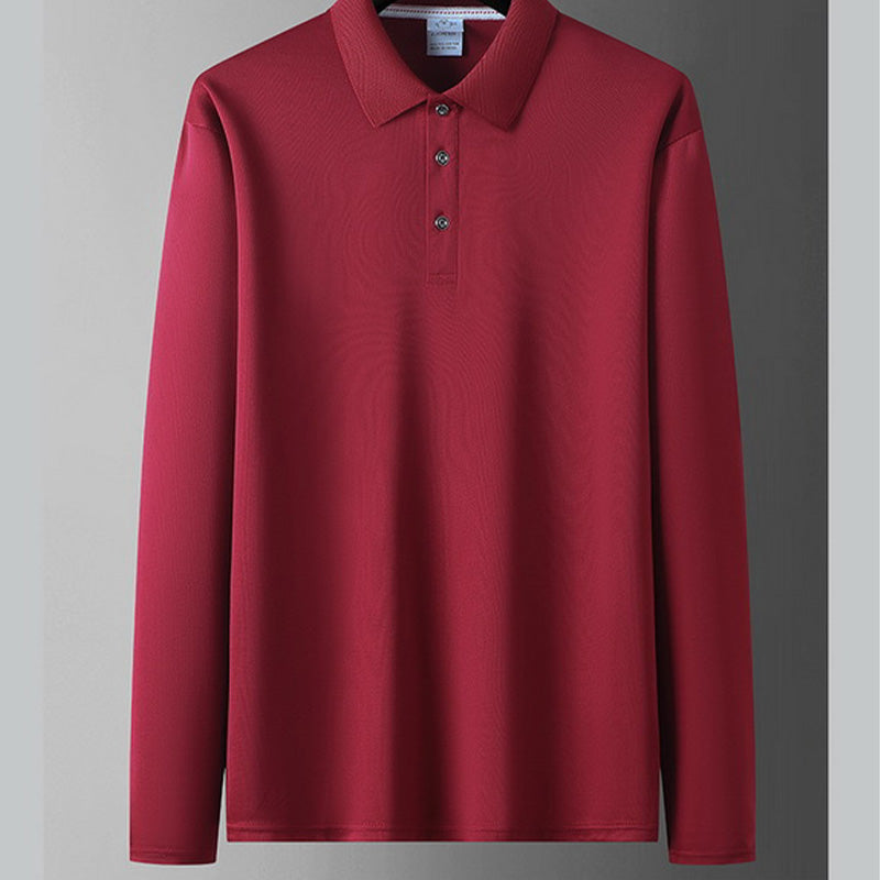 👔 LIMITED-TIME 50% OFF! ✨ Men's Business-Casual Long Sleeve Shirt – Classic Collar, Breathable, Solid Color Versatility 💼