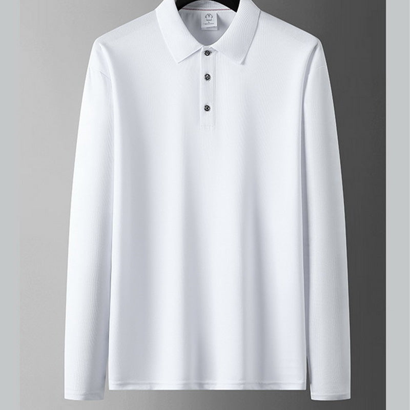 👔 LIMITED-TIME 50% OFF! ✨ Men's Business-Casual Long Sleeve Shirt – Classic Collar, Breathable, Solid Color Versatility 💼
