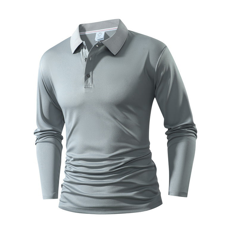 👔 LIMITED-TIME 50% OFF! ✨ Men's Business-Casual Long Sleeve Shirt – Classic Collar, Breathable, Solid Color Versatility 💼