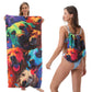 ⏰🔥LIMITED TIME 50% OFF!🔥50K+ SOLD!2-in-1 Printed Beach Towel Backpack