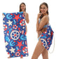 ⏰🔥LIMITED TIME 50% OFF!🔥50K+ SOLD!2-in-1 Printed Beach Towel Backpack