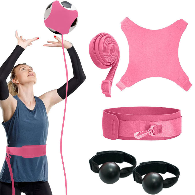 🏐 50% OFF! ✨ Volleyball Training Aid with Elastic Cord – Practice Serves & Spikes Solo at Home