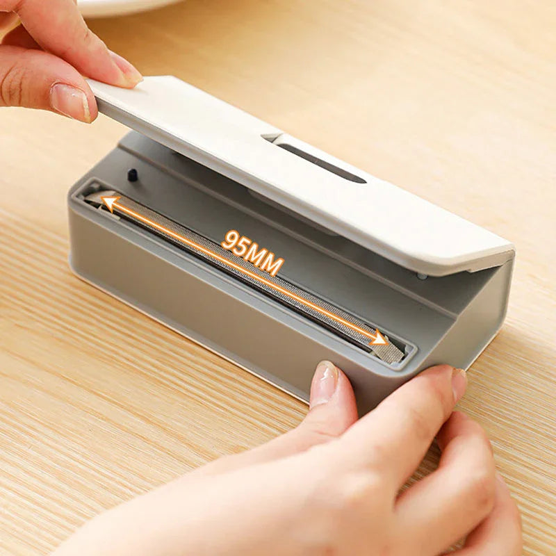 🔥【HOT SALE】Rechargeable 2-in-1 Mini Bag Sealer with Cutter
